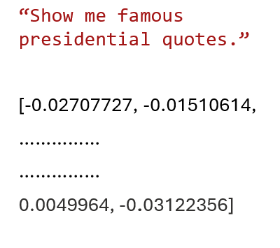 Embeddings Example 5